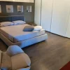 Letto moderno Bend grigio Ditre italia con un ribasso esclusivo