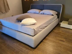Letto moderno Bend grigio Ditre italia con un ribasso esclusivo