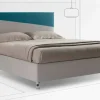 Letto moderno Brenda tessuto Stilfar con un ribasso esclusivo
