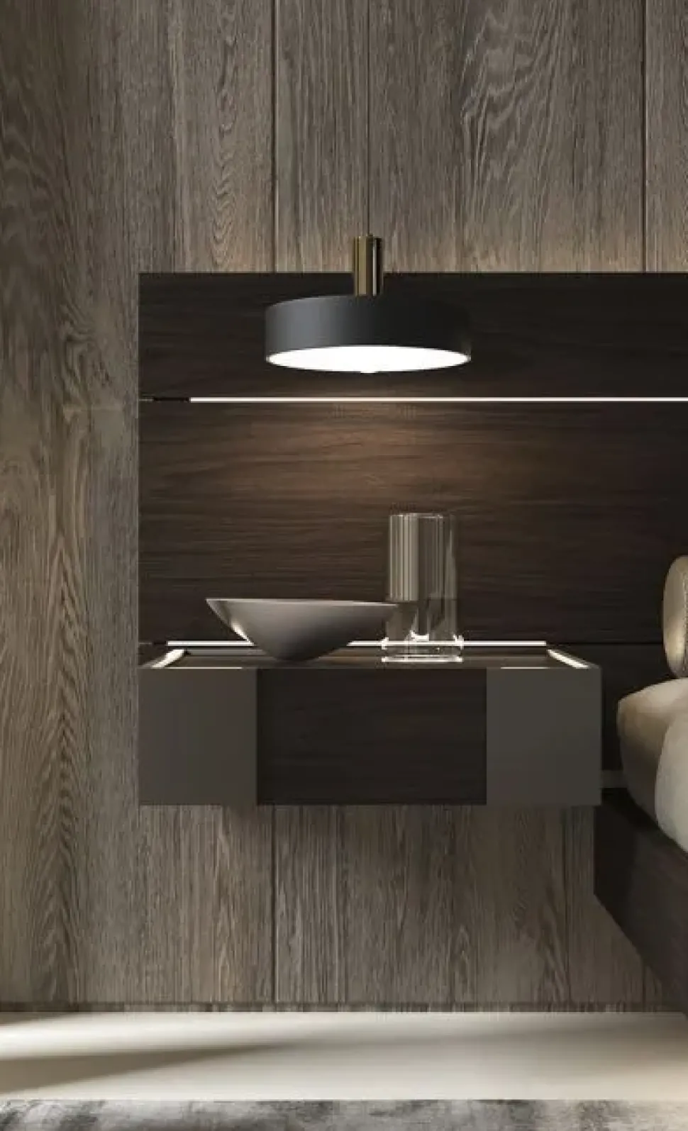 Letto moderno Cartesio Favero con uno sconto esclusivo