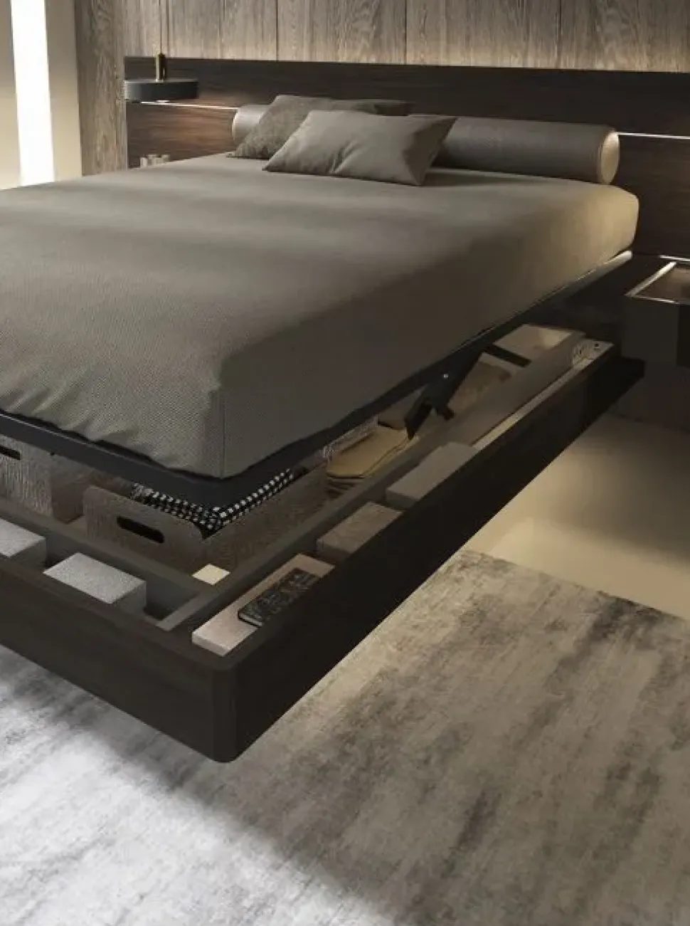 Letto moderno Cartesio Favero con uno sconto esclusivo