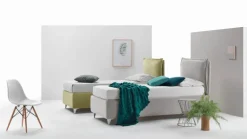 Letto moderno con contenitore Beatrice,allison,camilla,justine Artigianale a prezzo scontato