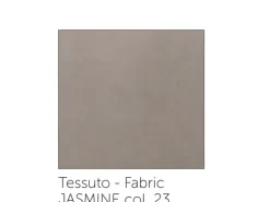 Letto moderno con contenitore Beatrice tessuto Stilfar a prezzo ribassato