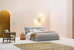 Letto moderno con contenitore Giselle Twils a prezzo ribassato