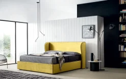 Letto moderno con contenitore Cannes Artigianale a prezzo ribassato