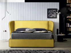 Letto moderno con contenitore Cannes Artigianale a prezzo ribassato
