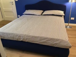 Letto moderno con contenitore Luxury round Oggioni a prezzo scontato