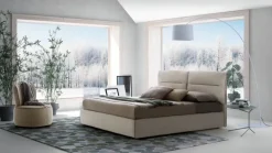 Letto moderno con contenitore Academy Le comfort a prezzo scontato