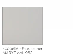 Letto moderno con contenitore Chiara ecopelle Stilfar a prezzo ribassato