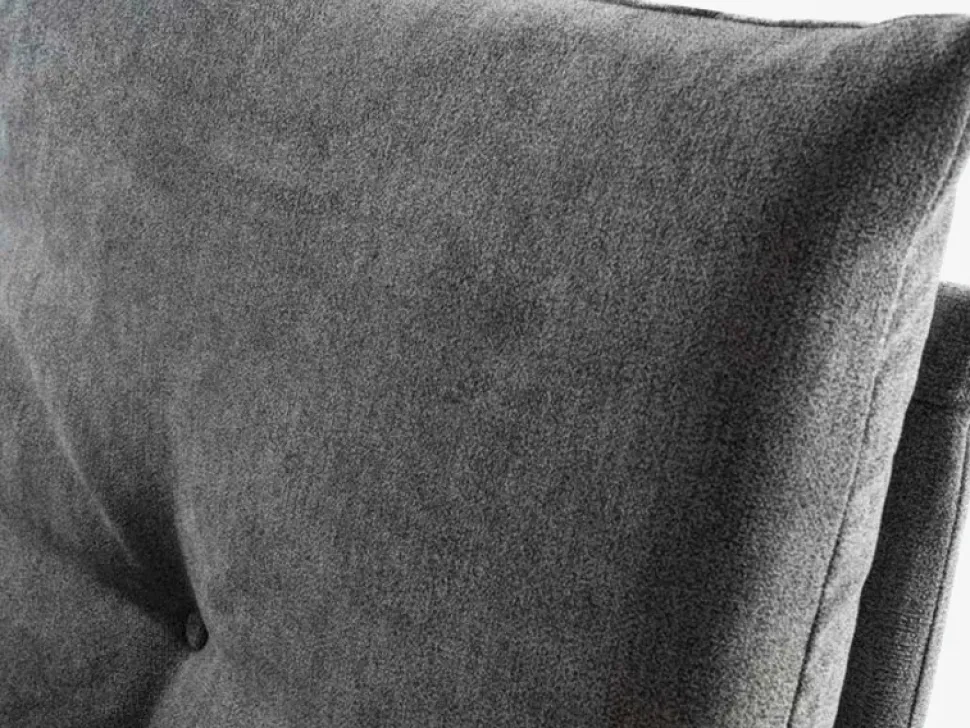 Letto moderno con contenitore Francesca con bottoni Stilfar a prezzo ribassato