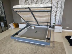 Letto moderno con contenitore Ken Tomasella a prezzo ribassato