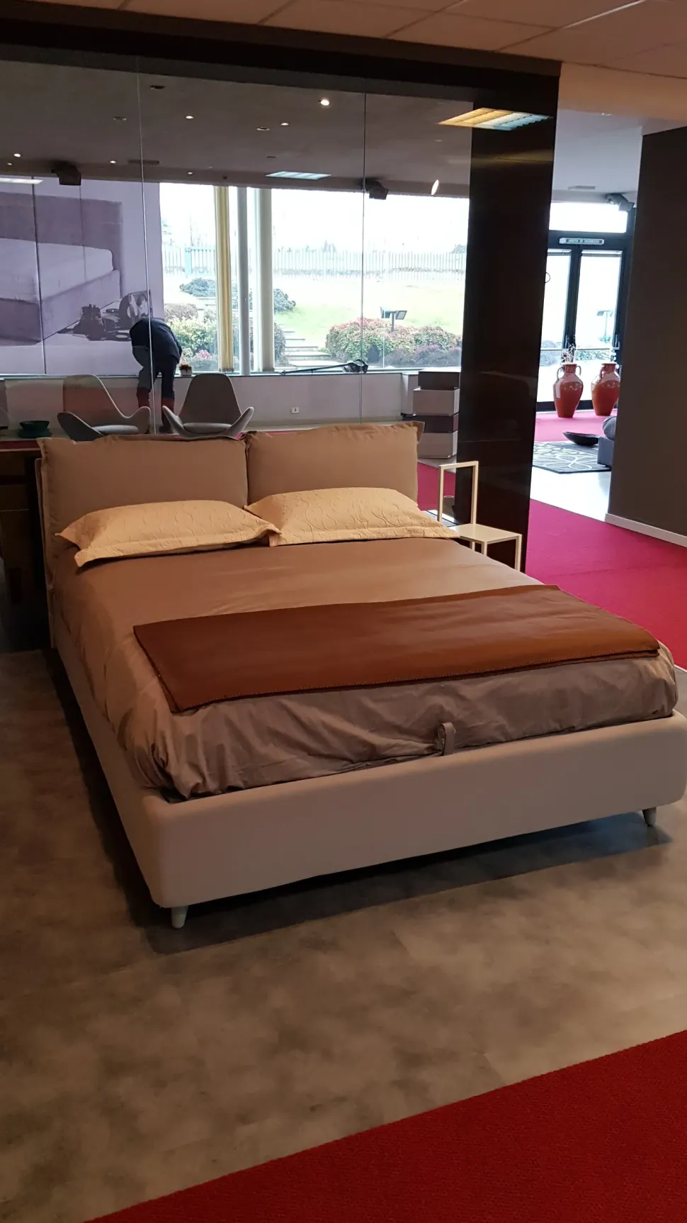 Letto moderno con contenitore Outlet noctis letto so pop Noctis a prezzo ribassato