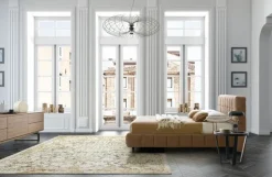 Letto moderno con contenitore Orange Artigianale a prezzo scontato