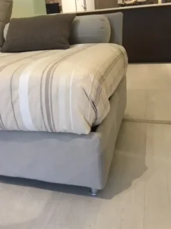 Letto moderno con contenitore Force Oggioni a prezzo scontato