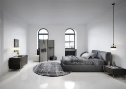 Letto moderno con gambe Brick Novamobili a prezzo scontato