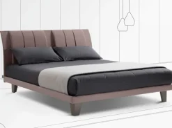 Letto moderno con gambe Carolina rete Stilfar a prezzo scontato