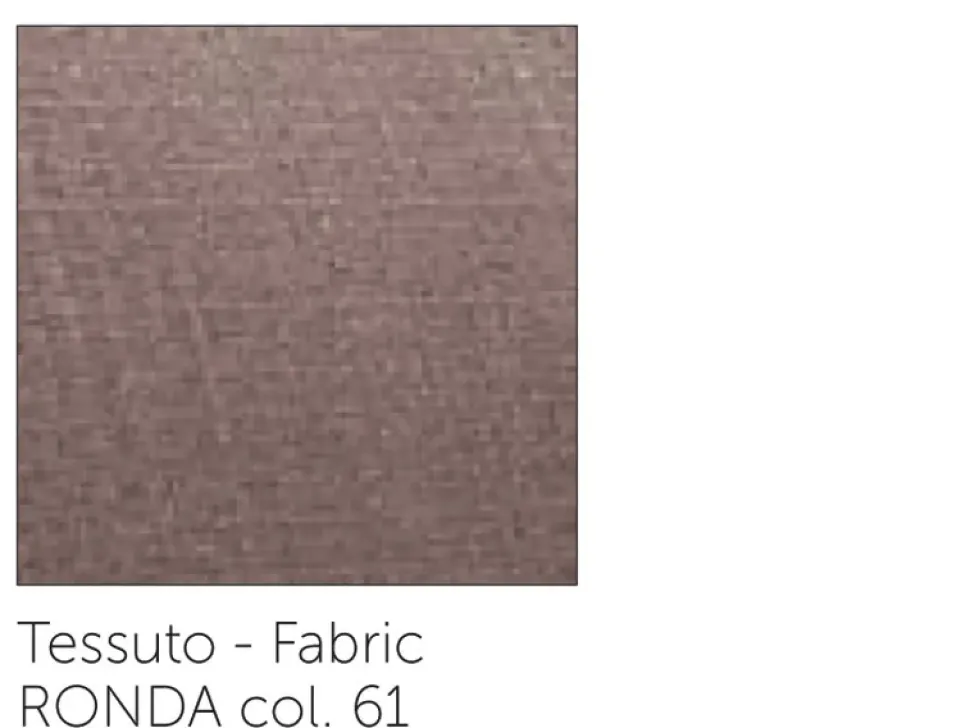 Letto moderno con gambe Carolina rete Stilfar a prezzo scontato