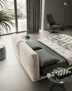 Letto moderno con gambe Fenice Le comfort a prezzo ribassato