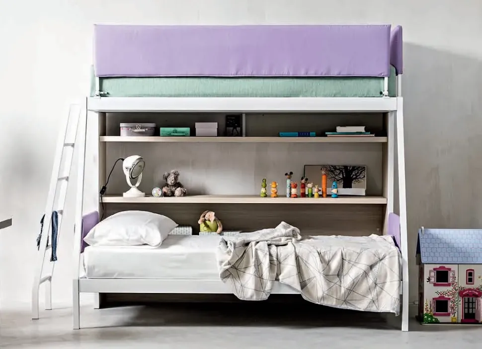 Letto moderno con gambe Incli Zg mobili a prezzo scontato