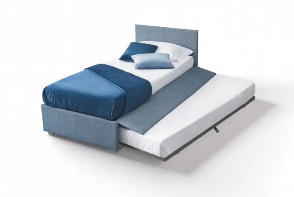 Letto moderno con giroletto Gelsomino Mottes selection a prezzo scontato