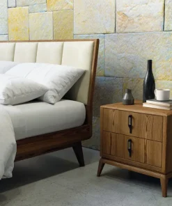 Letto moderno con piedini 1309 Mobilificio bellutti a prezzo ribassato