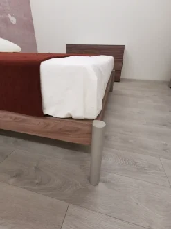 Letto moderno con piedini Eden soft Dielle modus a prezzo scontato