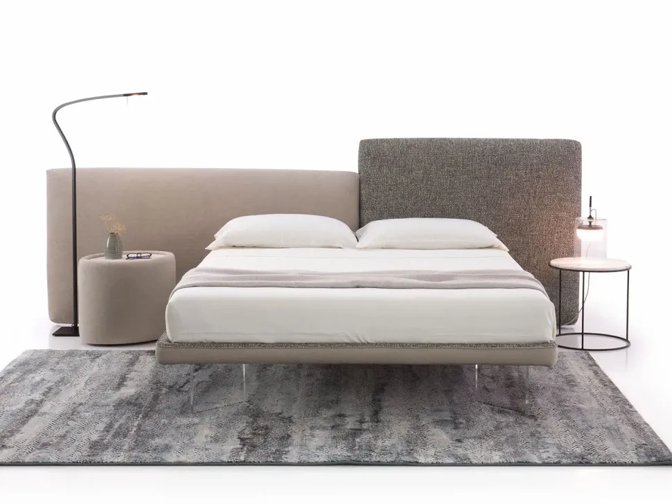 Letto moderno Cooper outlet Diotti.com scontato 49%