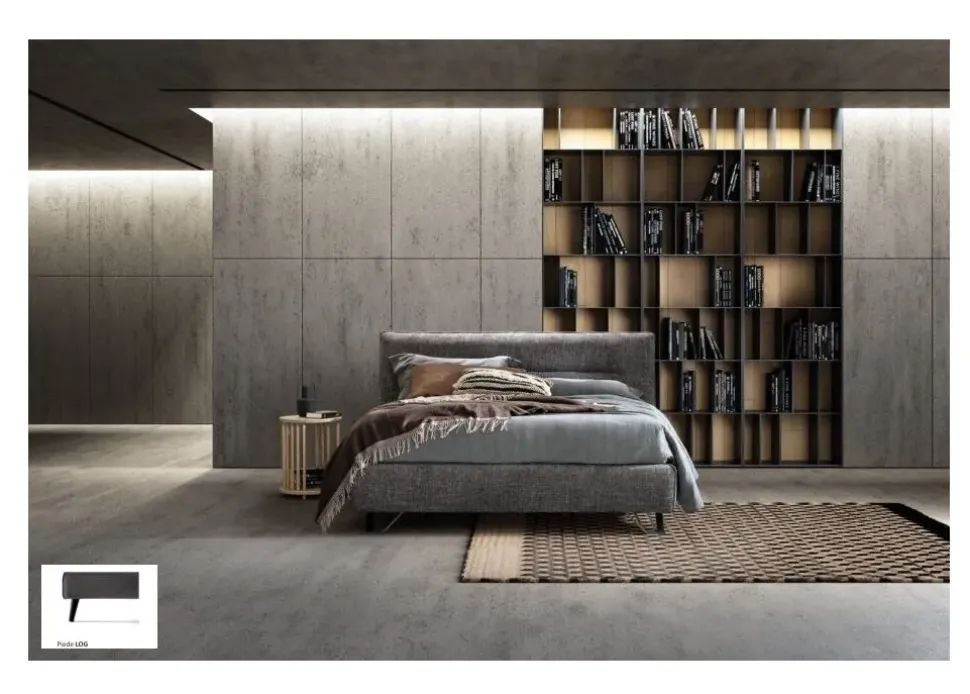 Letto moderno Cut Samoa scontato 35%