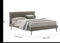 Letto moderno Dalia V&nice con un ribasso del 32%
