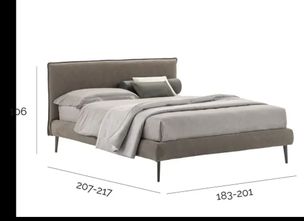 Letto moderno Dalia V&nice con un ribasso del 32%