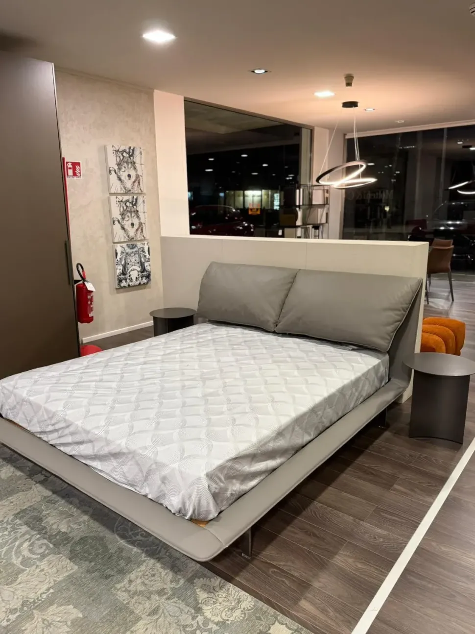 Letto moderno John john Poltrona frau scontato 30%