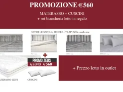 Letto moderno Lete  Artigianale scontato 47%