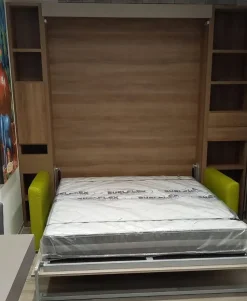 Letto moderno Letto matrimoniale  a scomparsa matrimoniale nori Artigianale con un ribasso esclusivo