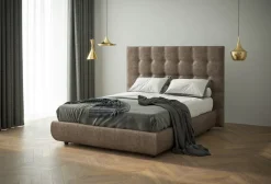 Letto moderno Letto mod.brooklyn di giessegi con contenitore scontato del 30% Giessegi con un ribasso del 50%