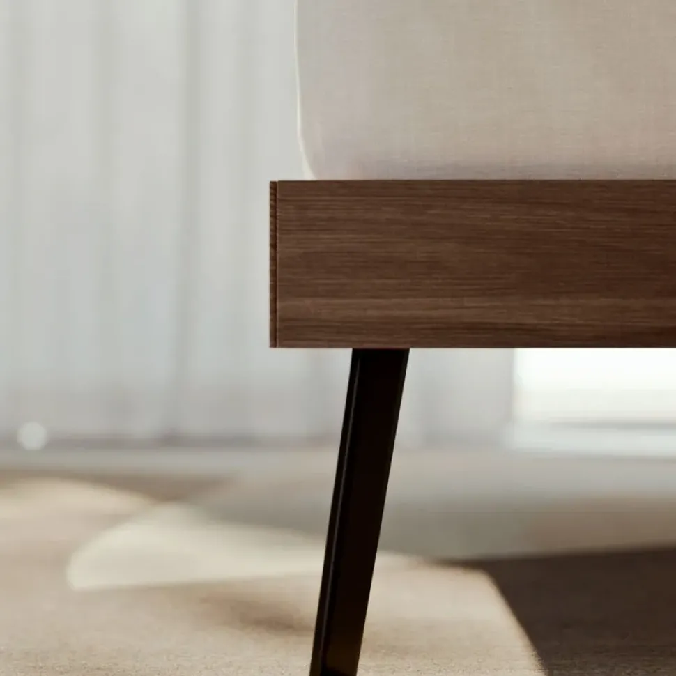 Letto moderno Letto moderno ofelia imbottito Mottes selection con un ribasso esclusivo