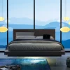 Letto moderno Letto nova fly art 1401 tp Mobilificio bellutti scontato 33%