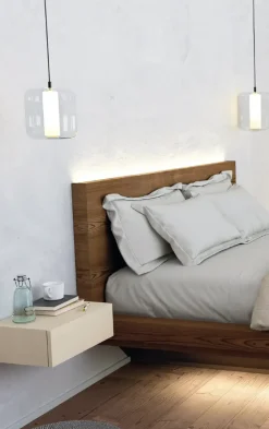 Letto moderno Letto nova fly art 1401 tp Mobilificio bellutti scontato 33%