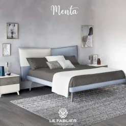 Letto moderno Menta Le fablier con uno sconto del 35%