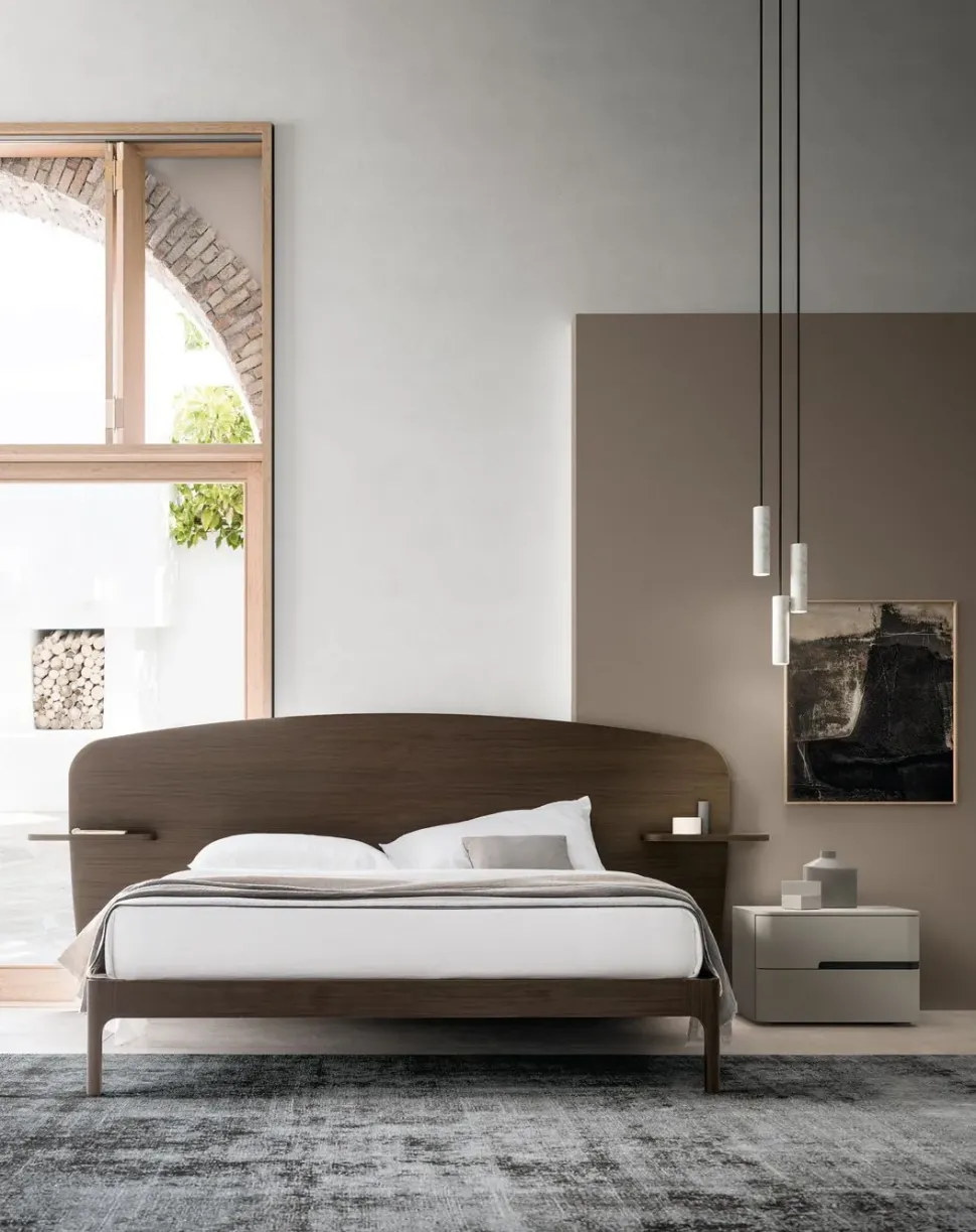 Letto moderno Nashi Santalucia con uno sconto del 30%