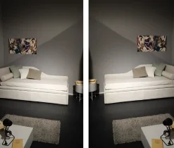 Letto moderno Niccolo doppio letto Gienne scontato 45%