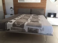 Letto moderno Piuma Tomasella con un ribasso del 54%