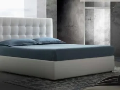 Letto moderno Saona Artigianale scontato 50%
