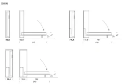 Letto moderno Shin-promo sul nuovo Clever con uno sconto del 30%