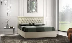Letto moderno Victoria contenitore Bm design scontato 37%