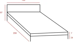 Letto Mostar di Artigianale scontato del 31%