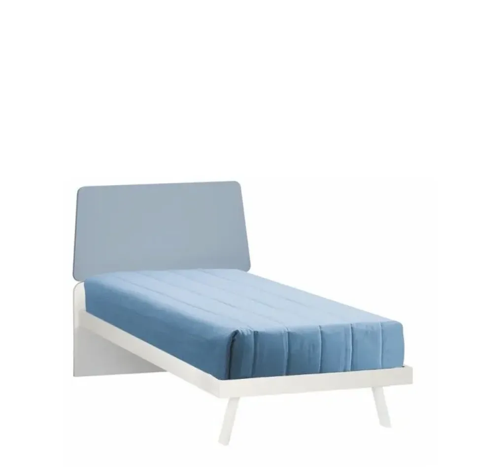 Letto piazza e mezzo con pediera Trapezio Zg mobili a prezzo ribassato