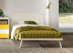 Letto piazza e mezzo con pediera Luna Zg mobili a prezzo scontato