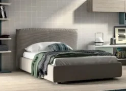 Letto piazza e mezzo moderno Web Zg mobili a prezzo ribassato