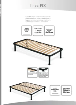 Letto piazza e mezzo moderno Web Zg mobili a prezzo ribassato