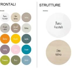 Letto salvaspazio verticale, a scomparsa in finitura laguna. Artigianale, 48% di sconto!